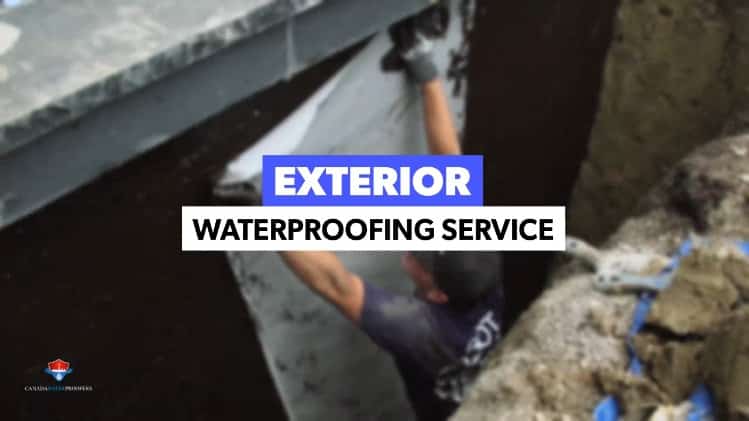 Exterior foundation waterproofing Toronto, Basement leak repairs