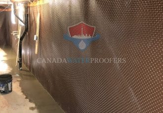 interior waterproofing system