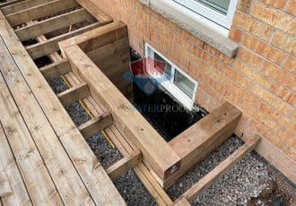 Window well installation